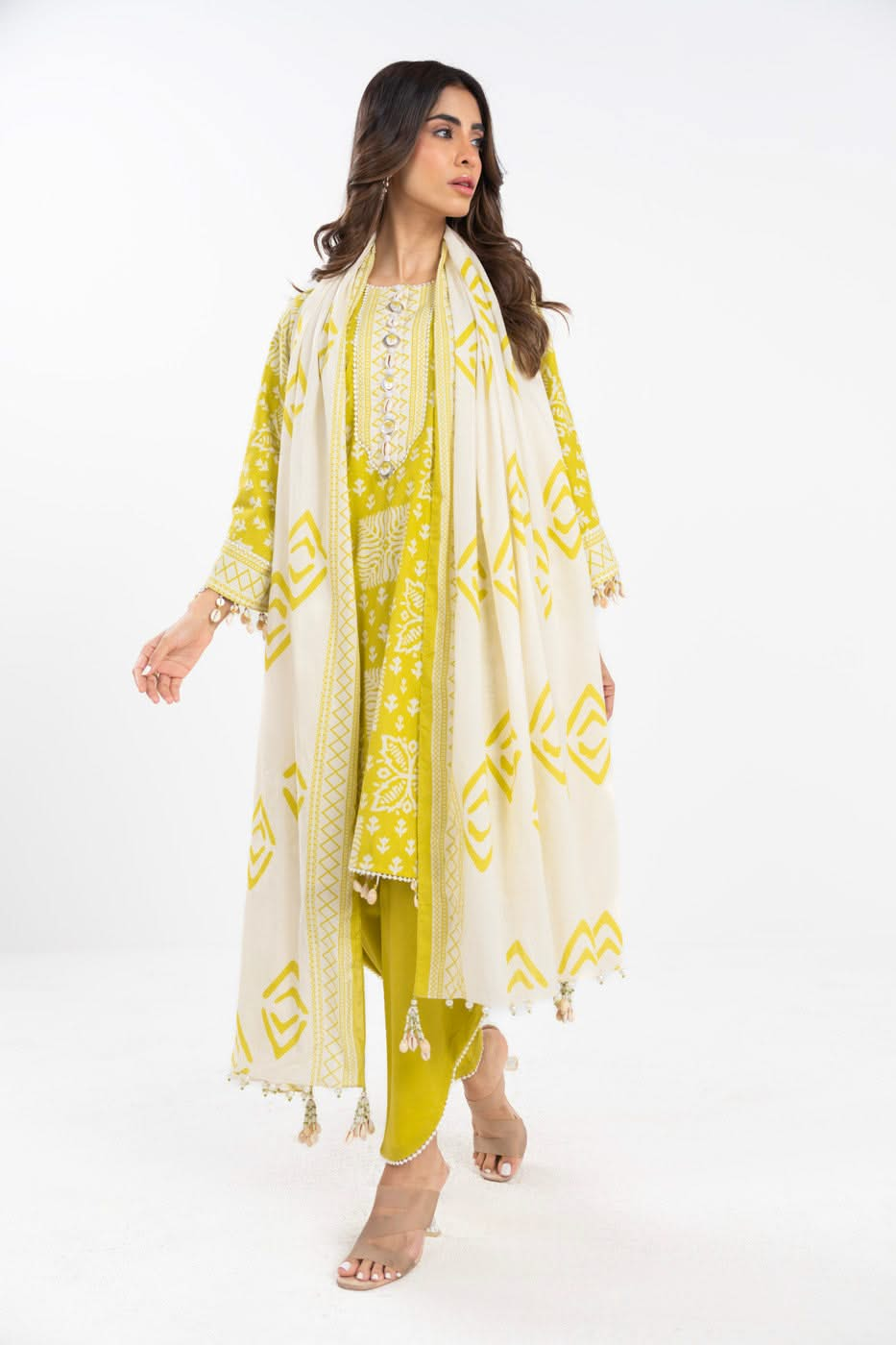 AL Karam S/S Lawn`25 SS#27.1 (Green)