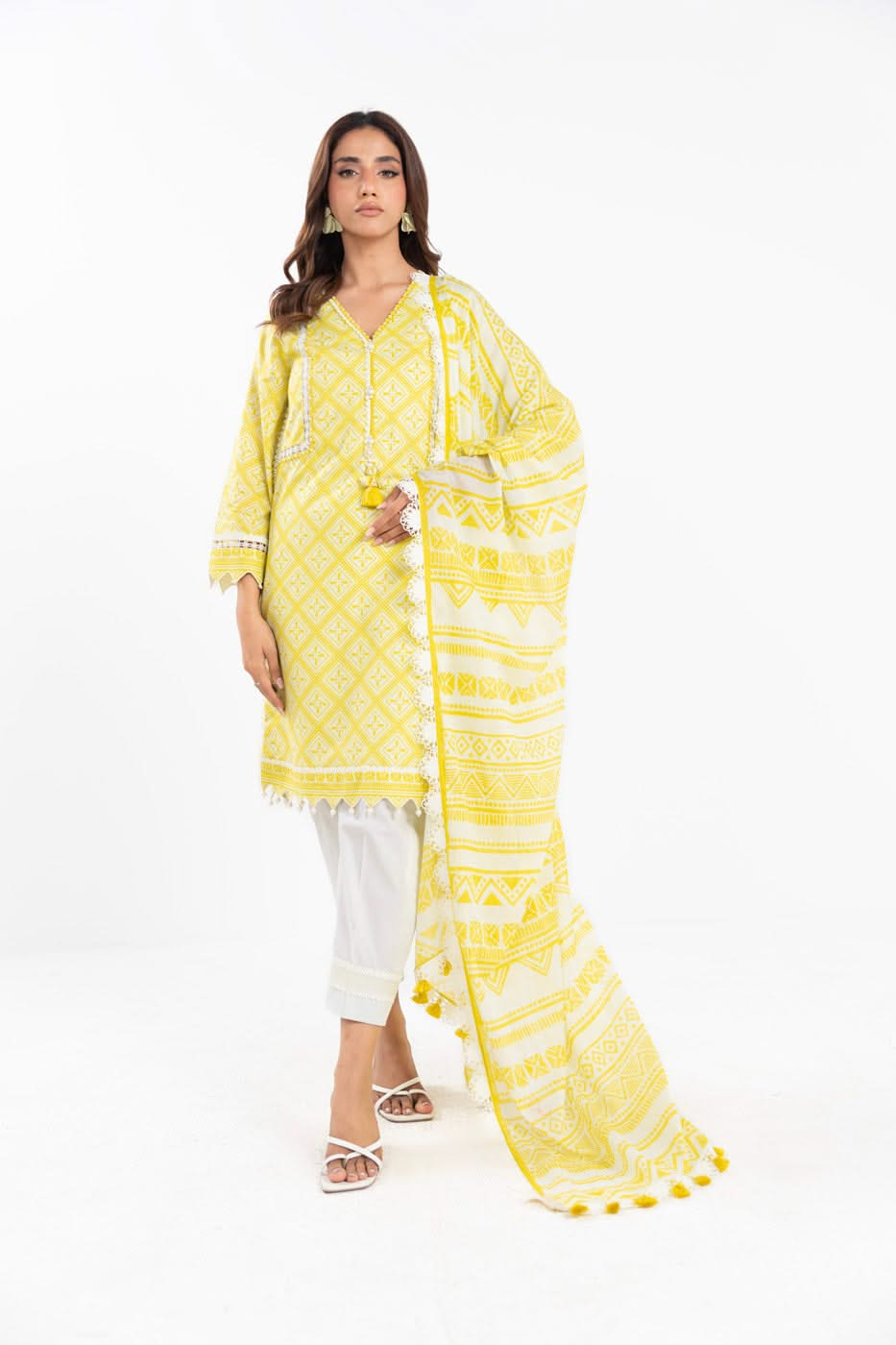 AL Karam S/S Lawn`25 SS#30.1 (Yellow)