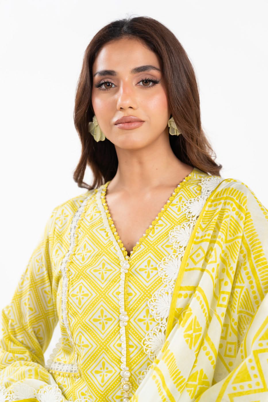 AL Karam S/S Lawn`25 SS#30.1 (Yellow)