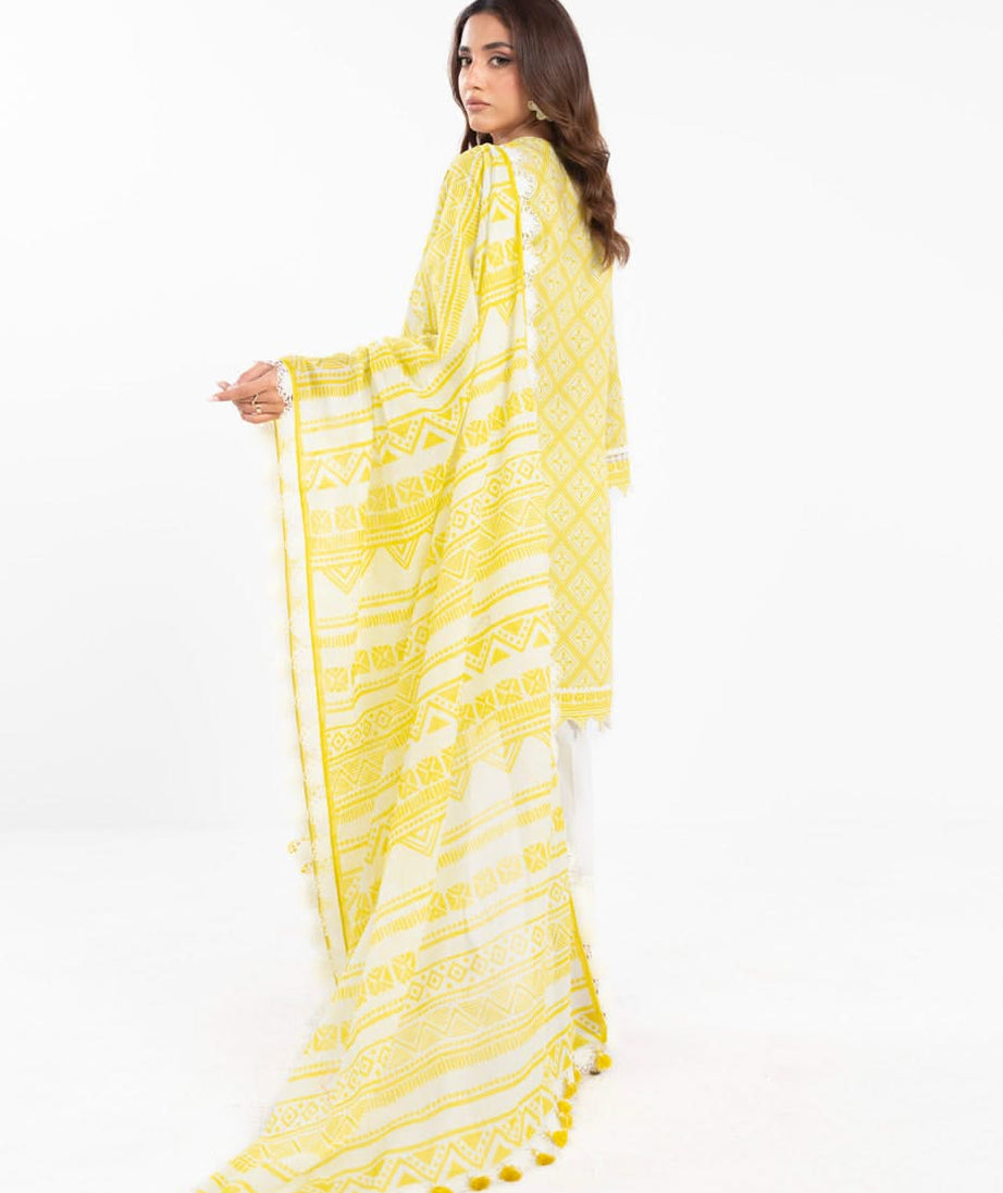 AL Karam S/S Lawn`25 SS#30.1 (Yellow)