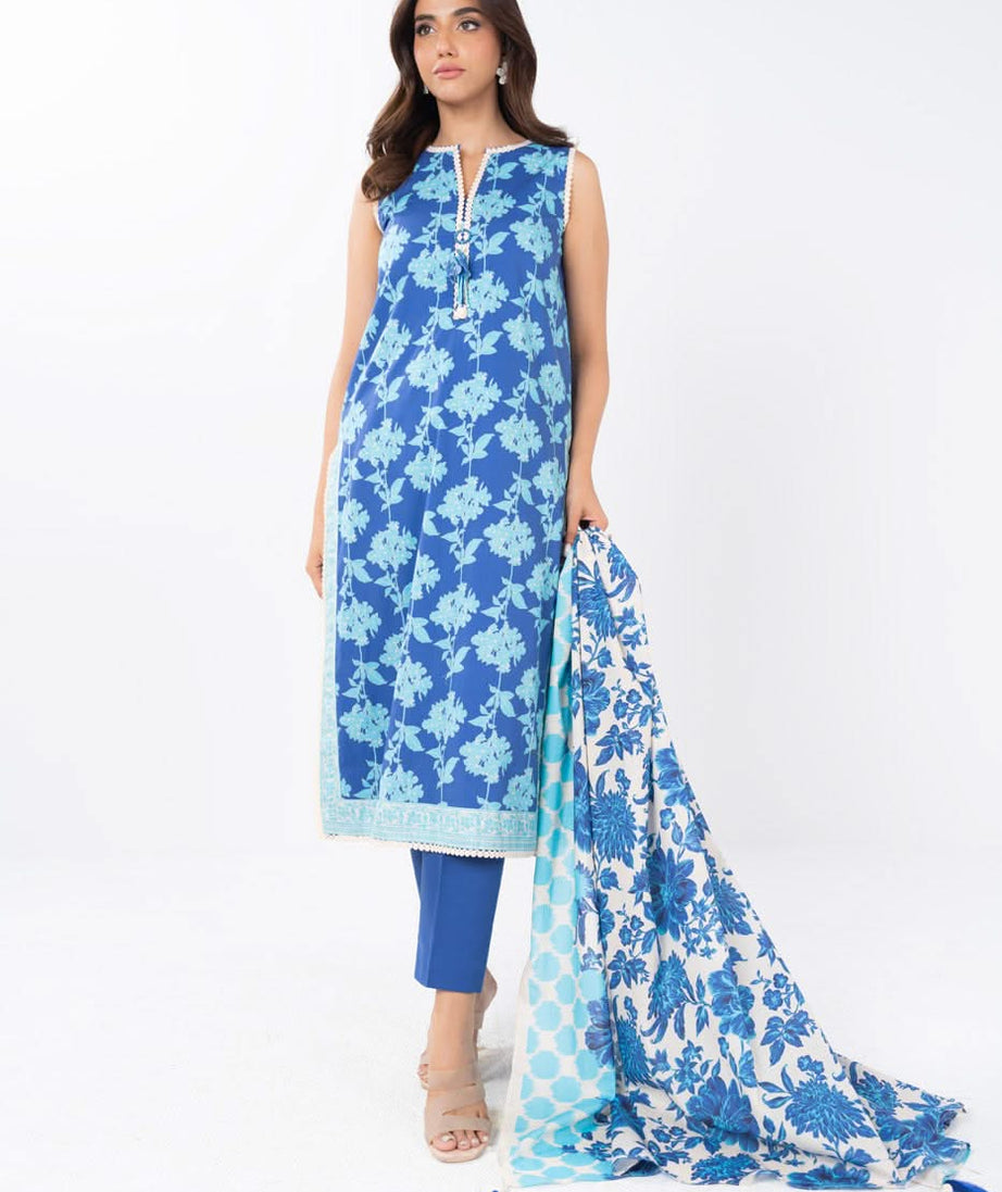 AL Karam S/S Lawn`25 SS#69.1 (Blue)