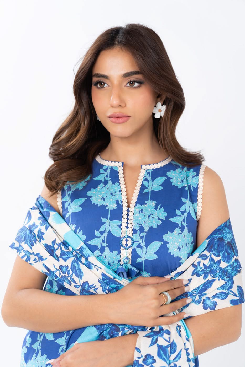 AL Karam S/S Lawn`25 SS#69.1 (Blue)