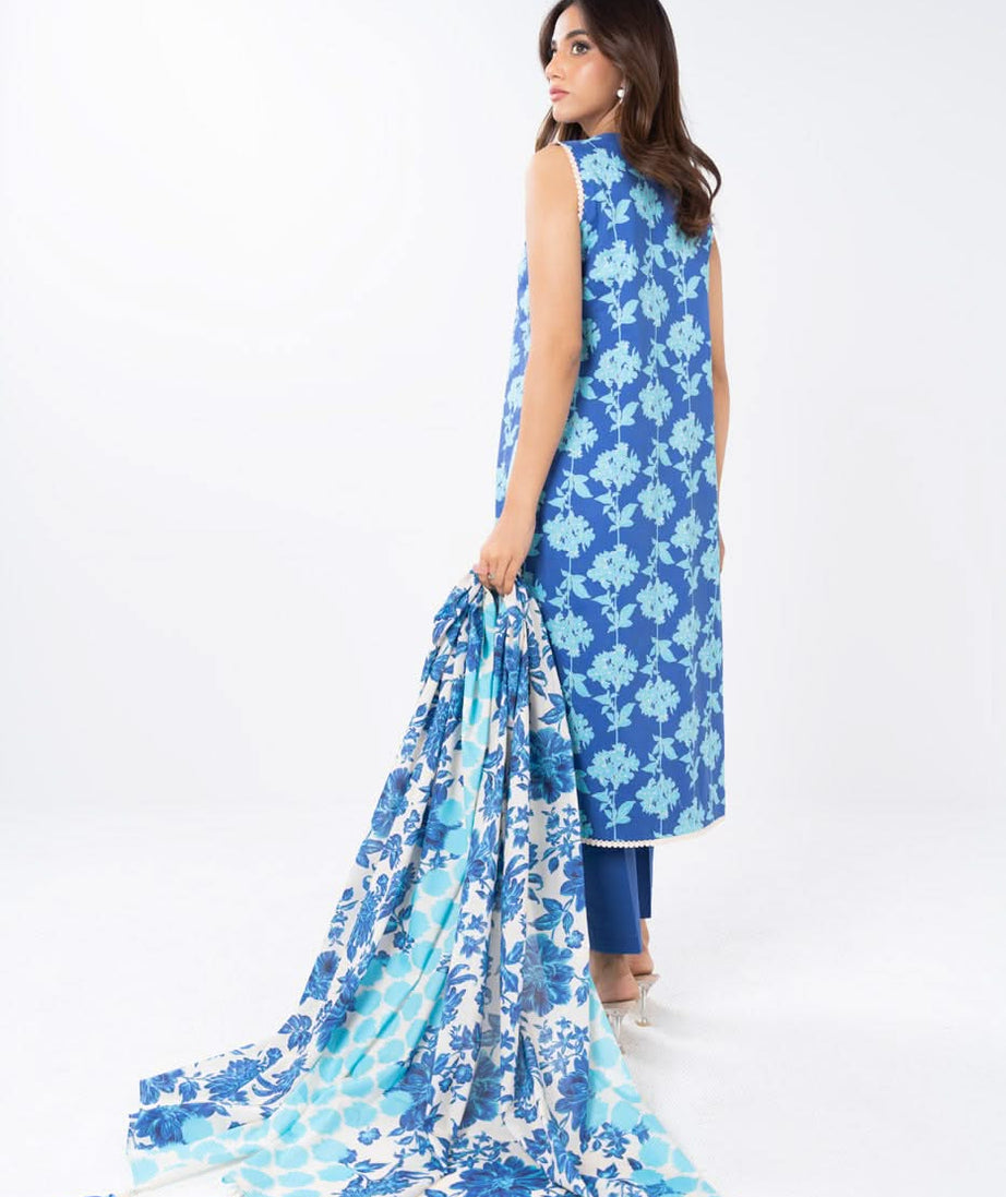 AL Karam S/S Lawn`25 SS#69.1 (Blue)