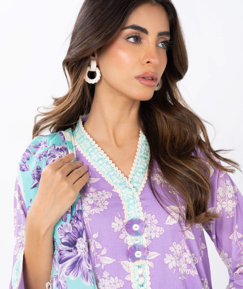AL Karam S/S Lawn`25 SS#69.1 (Purple)