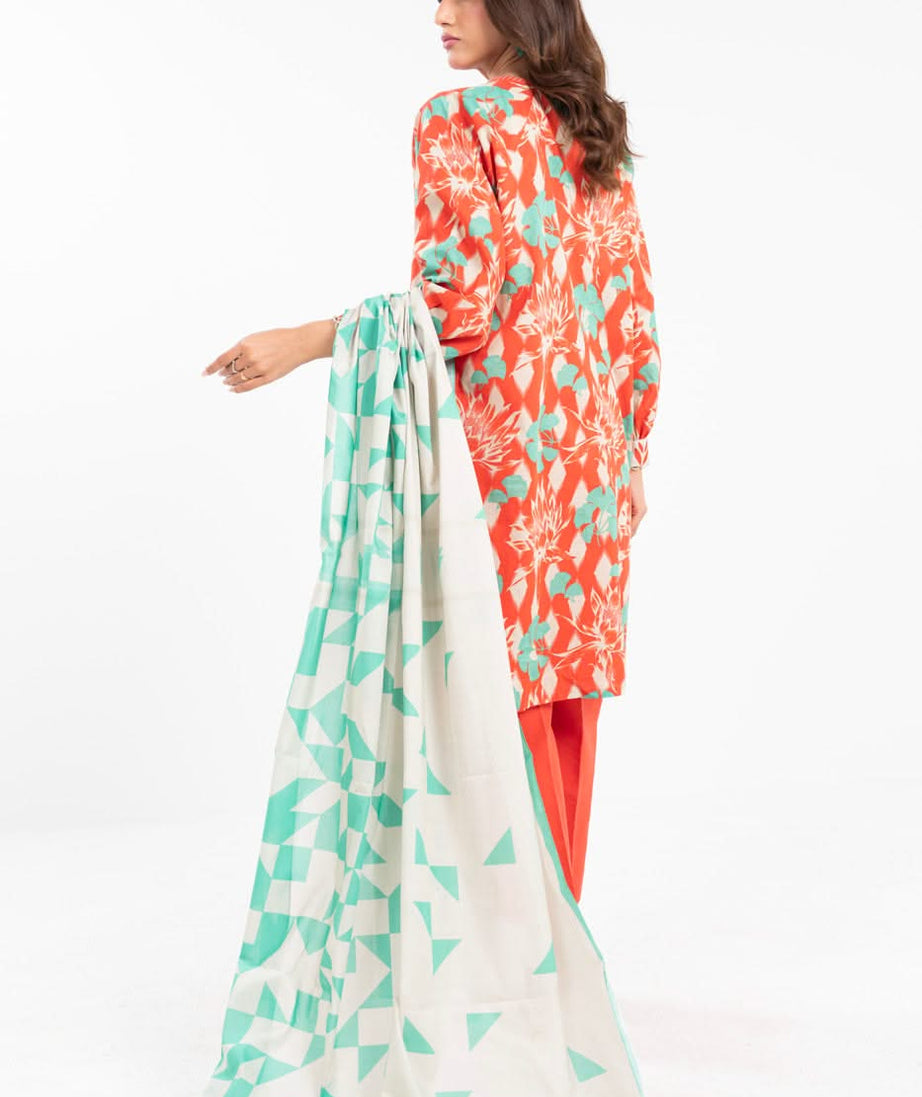 AL Karam S/S Lawn`25 SS#70 (Orange)