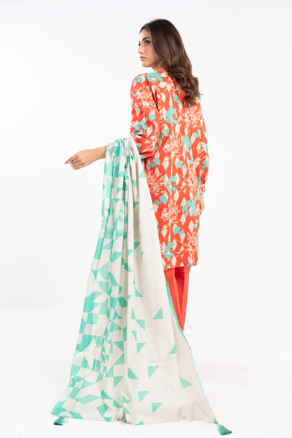 AL Karam S/S Lawn`25 SS#70 (Orange)