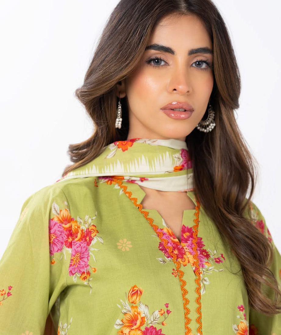 AL Karam S/S Lawn`25 SS#70.1 (Green)