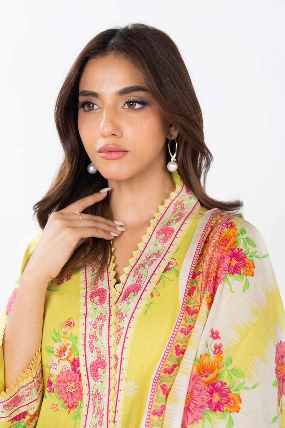 AL Karam S/S Lawn`25 SS#70.1 (Yellow)