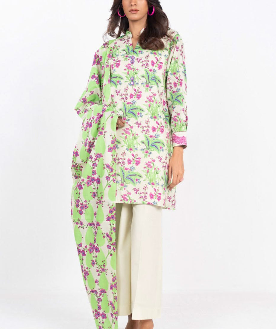 AL Karam S/S Lawn`25 SS#71 (Beige)