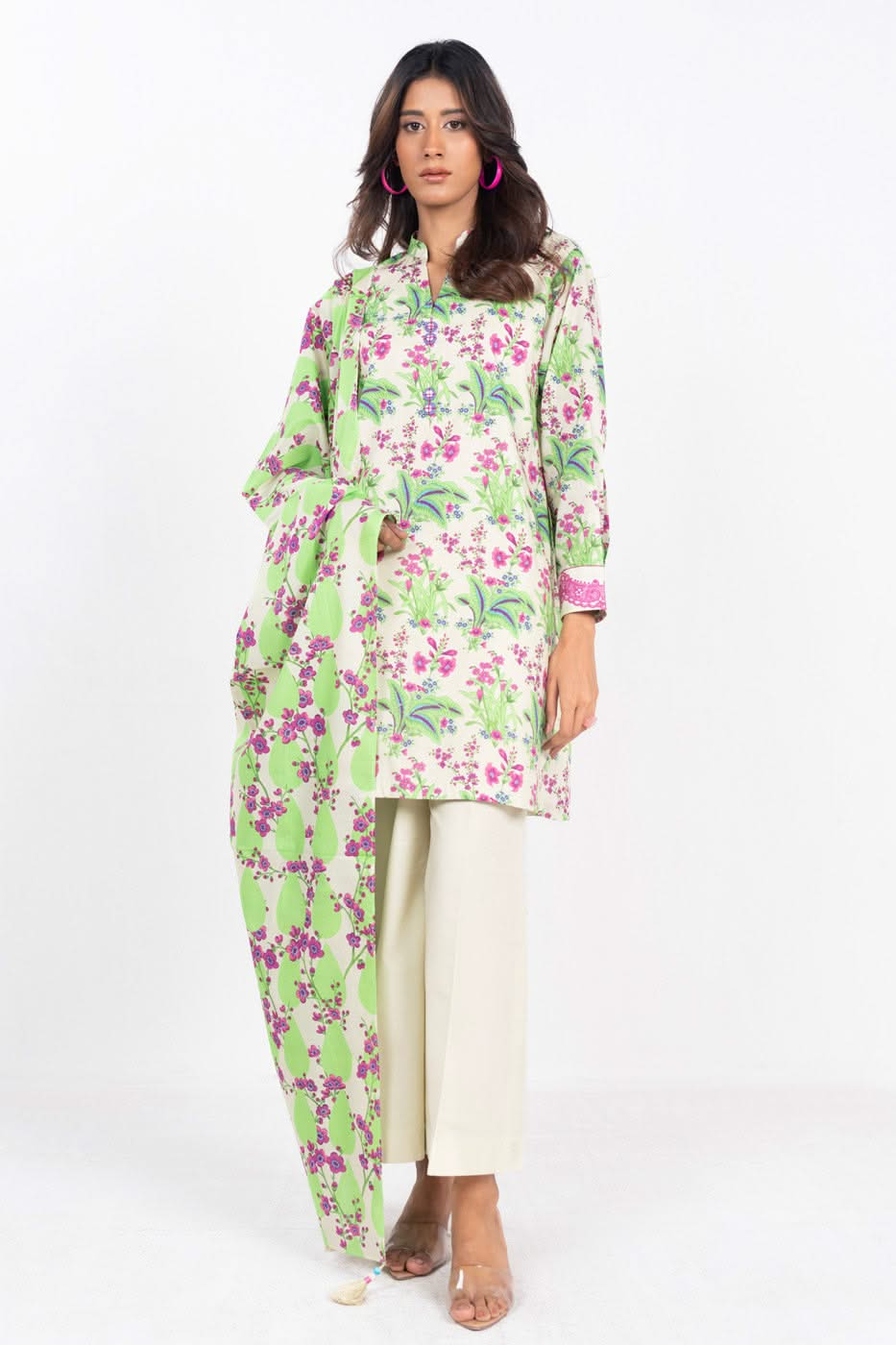 AL Karam S/S Lawn`25 SS#71 (Beige)