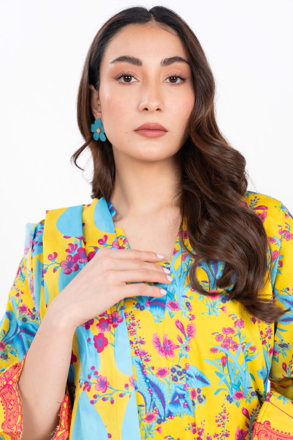 AL Karam S/S Lawn`25 SS#71 (Yellow)