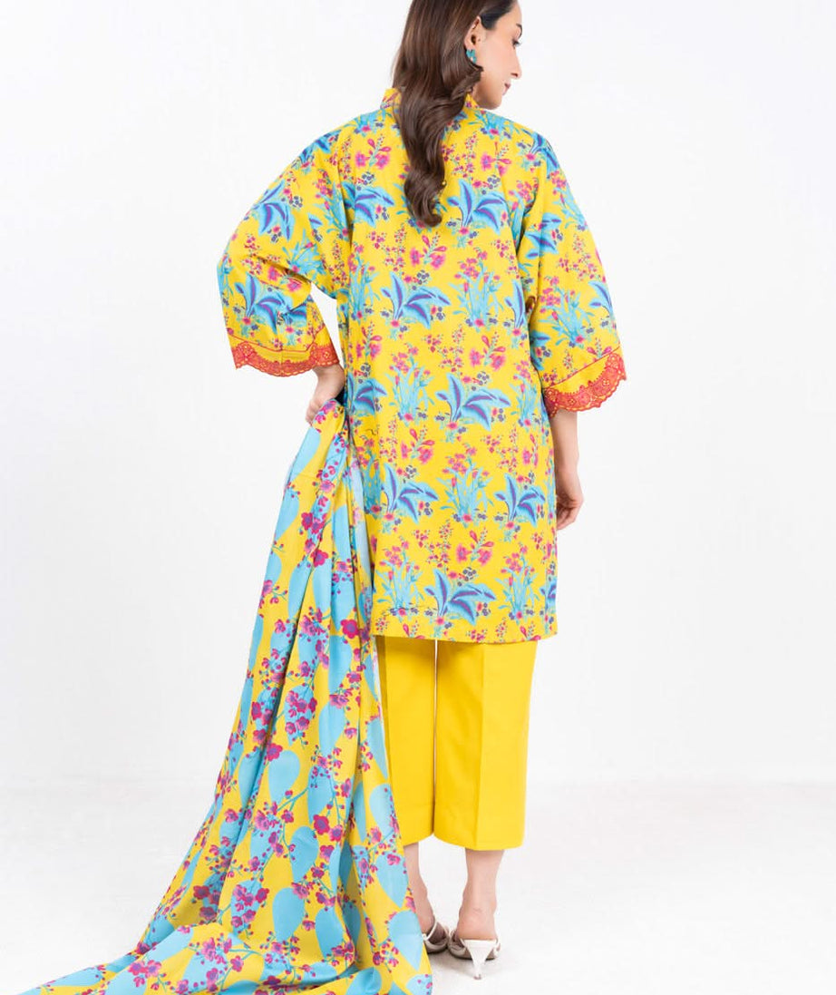 AL Karam S/S Lawn`25 SS#71 (Yellow)
