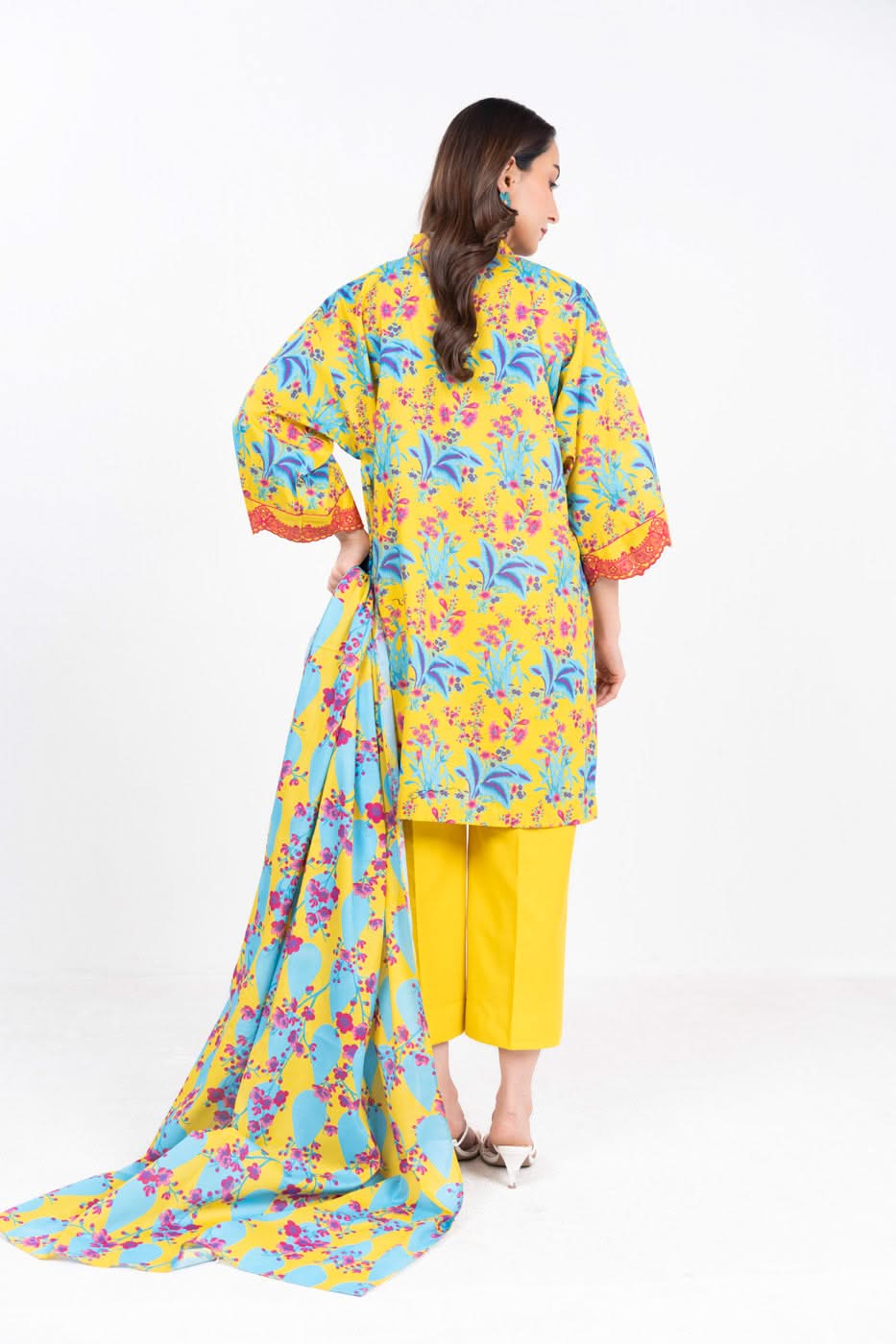 AL Karam S/S Lawn`25 SS#71 (Yellow)