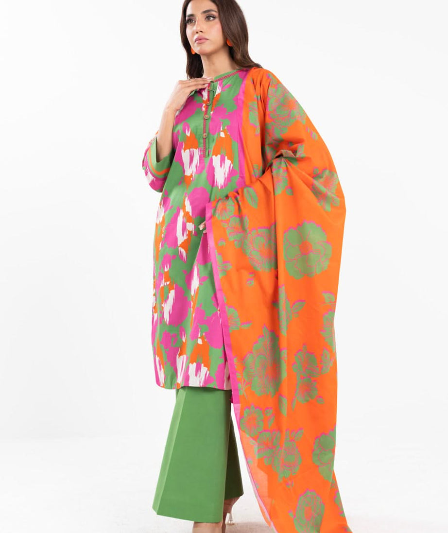 AL Karam S/S Lawn`25 SS#72 (Green)