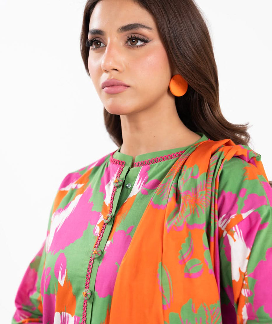 AL Karam S/S Lawn`25 SS#72 (Green)