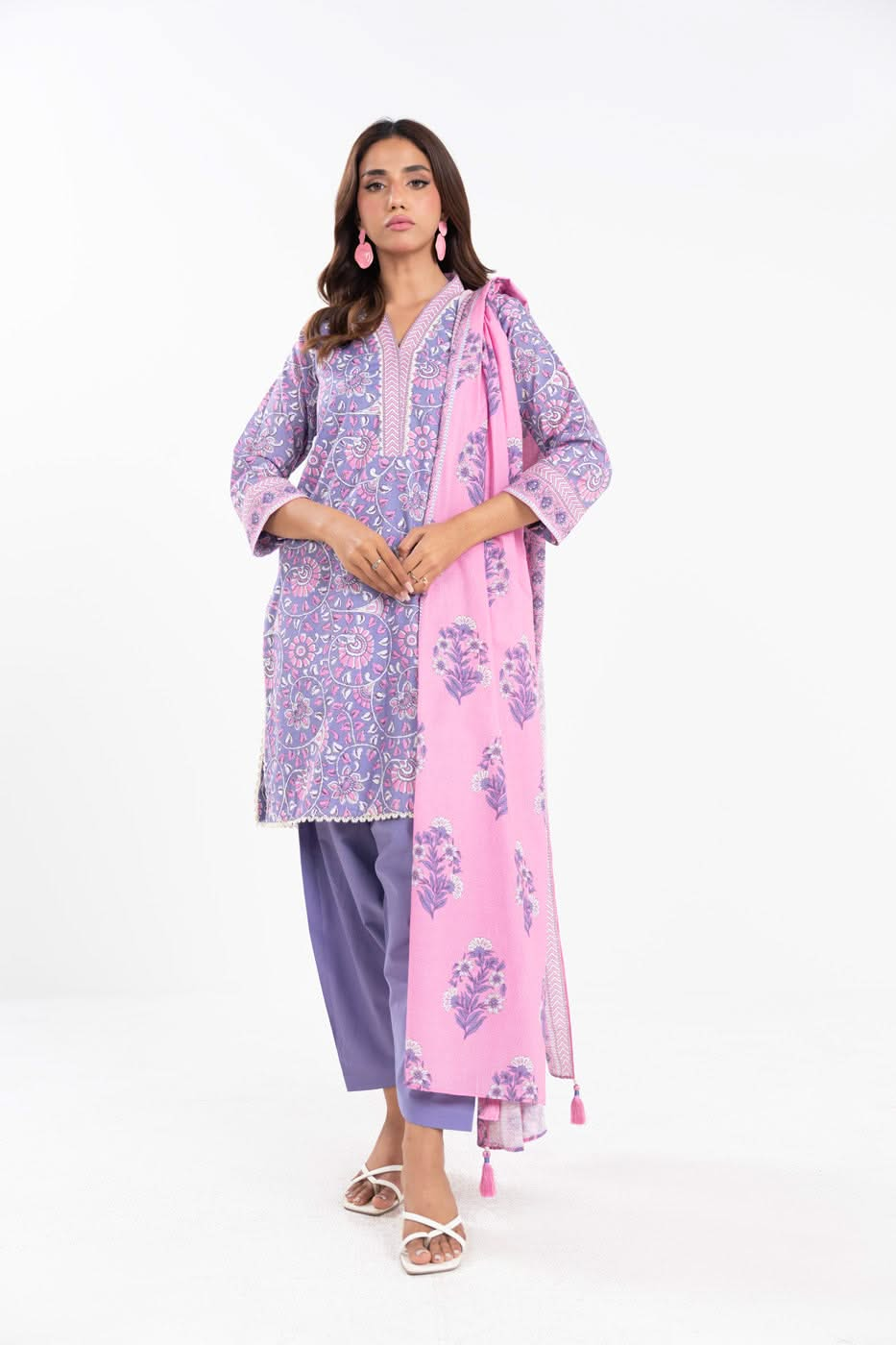 AL Karam S/S Lawn`25 SS#72.1 (Pink)