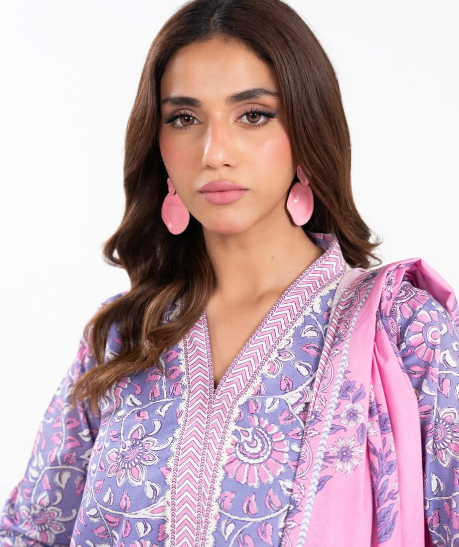 AL Karam S/S Lawn`25 SS#72.1 (Pink)