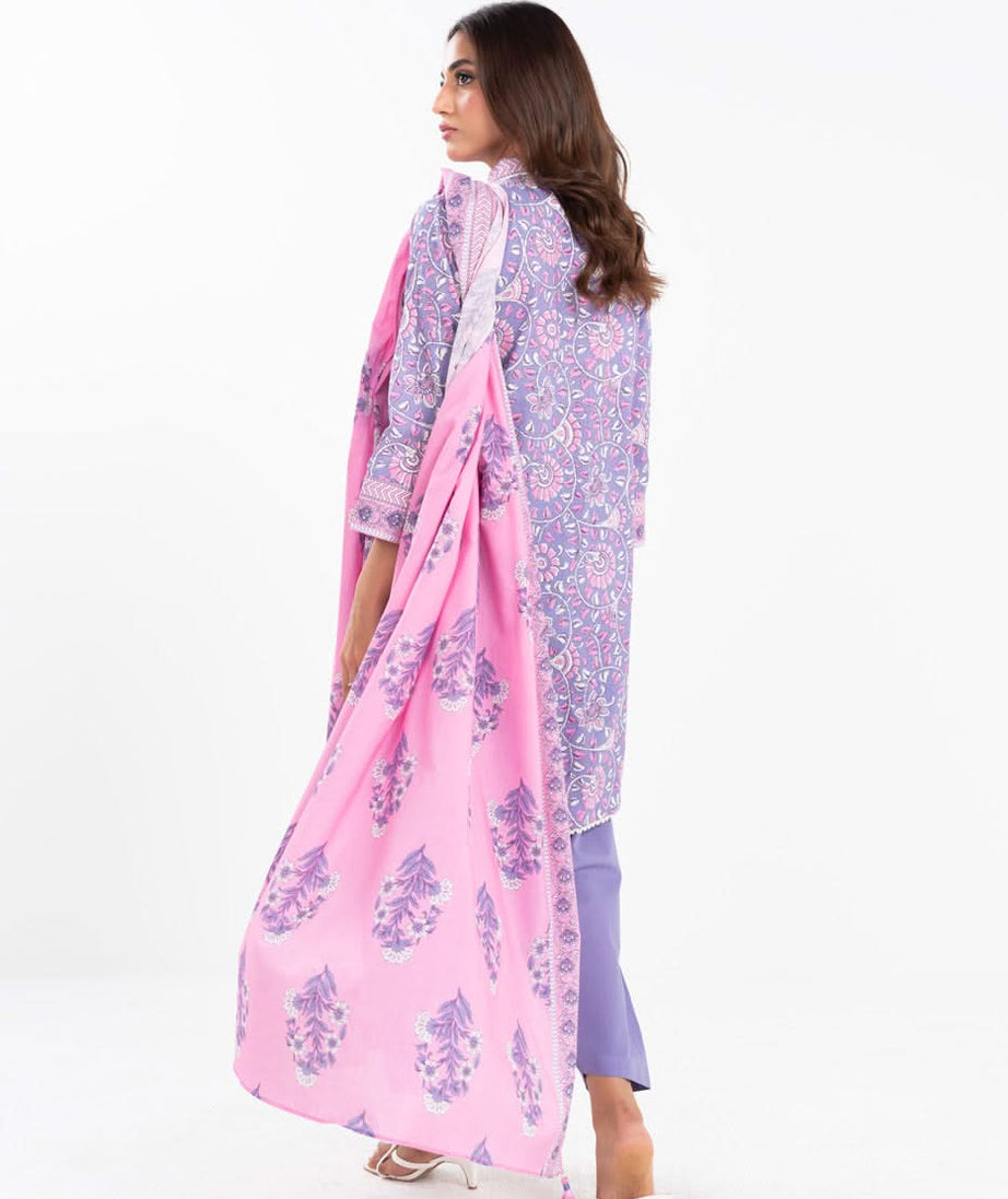 AL Karam S/S Lawn`25 SS#72.1 (Pink)