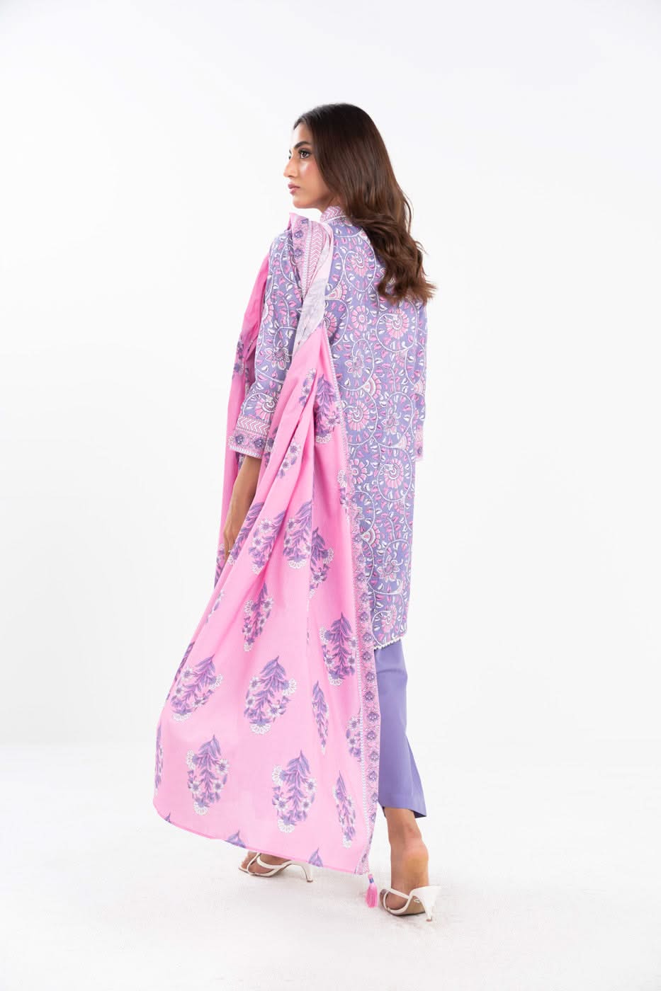 AL Karam S/S Lawn`25 SS#72.1 (Pink)