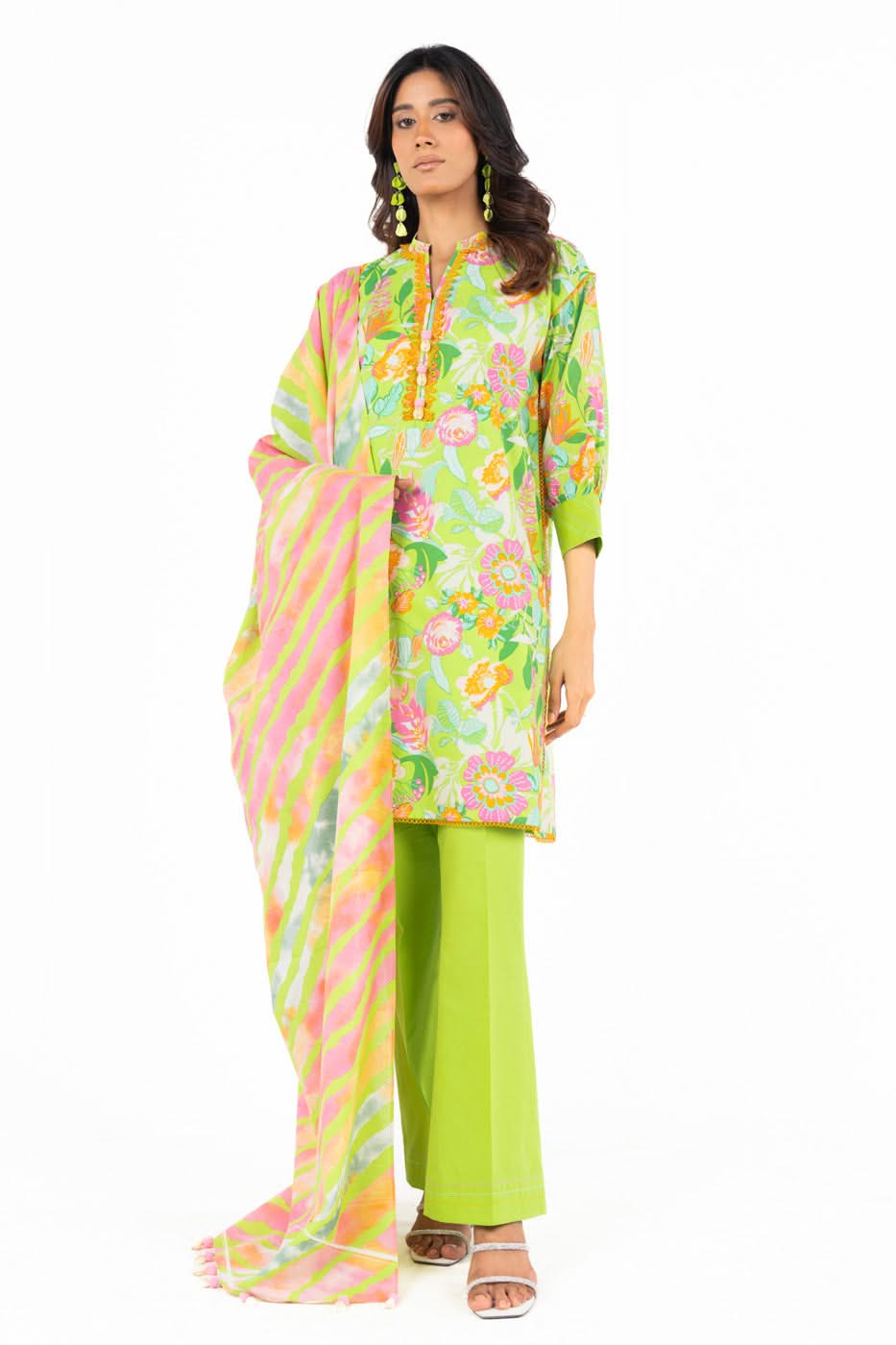 AL Karam S/S Lawn`25 SS#73 (Green)