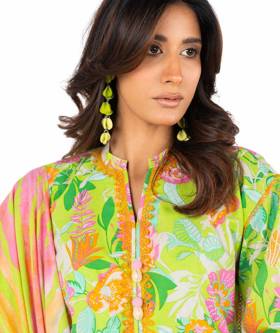 AL Karam S/S Lawn`25 SS#73 (Green)