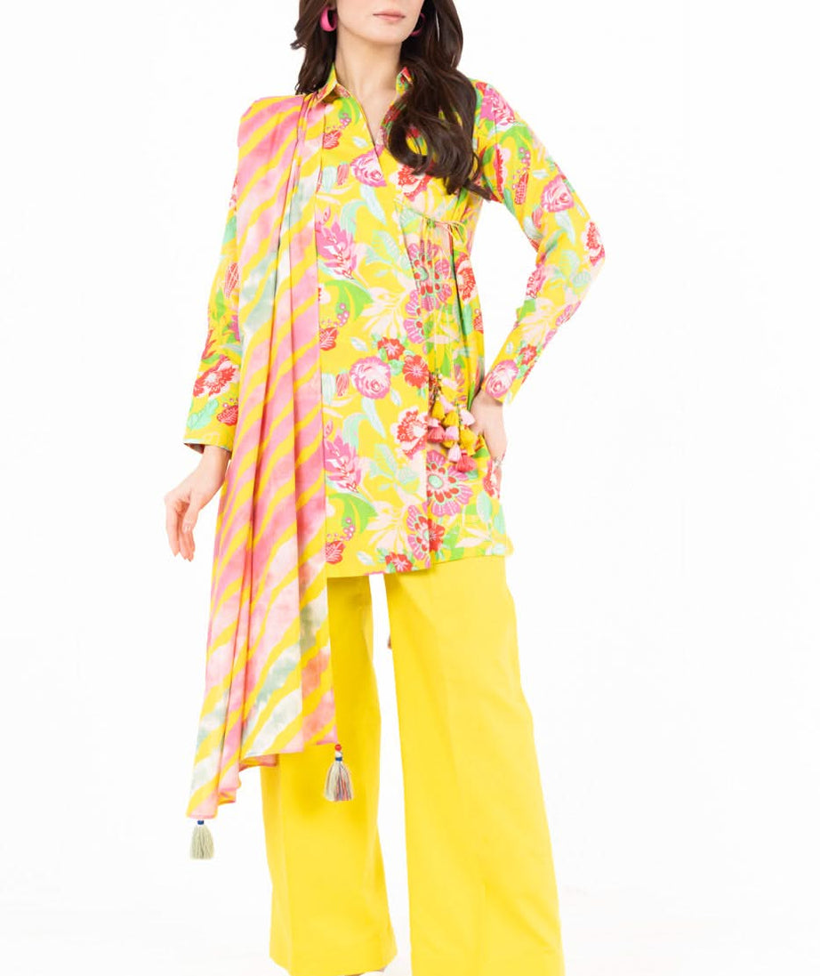 AL Karam S/S Lawn`25 SS#73 (Yellow)