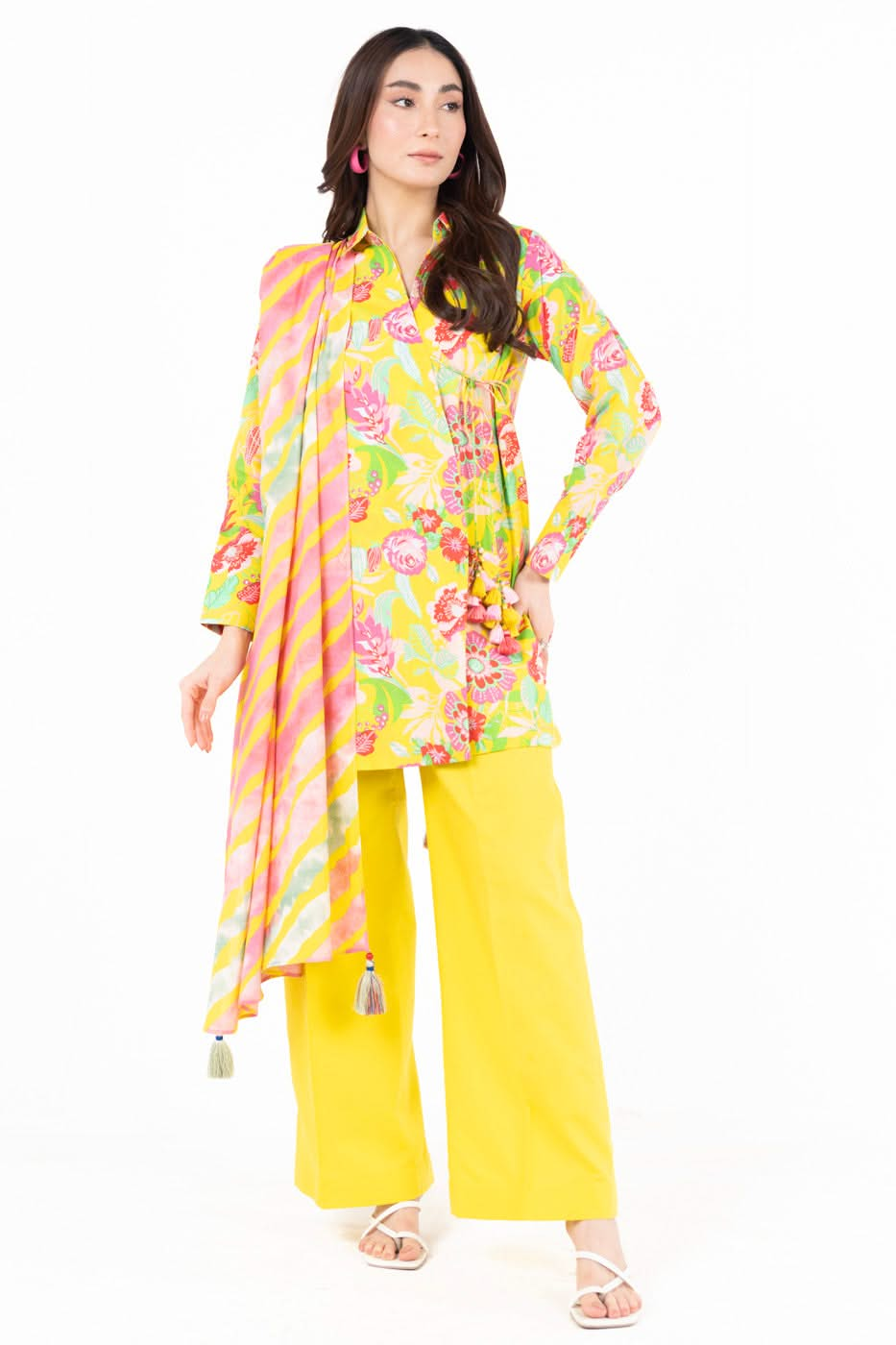 AL Karam S/S Lawn`25 SS#73 (Yellow)