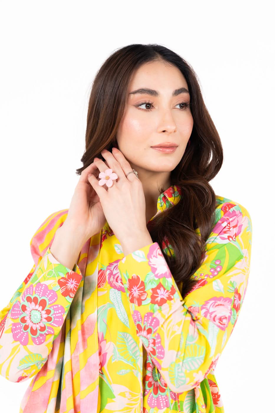 AL Karam S/S Lawn`25 SS#73 (Yellow)
