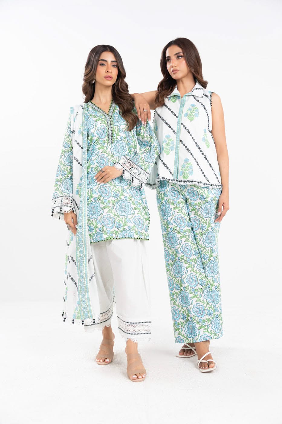 AL Karam S/S Lawn`25 SS#73.1 (White)