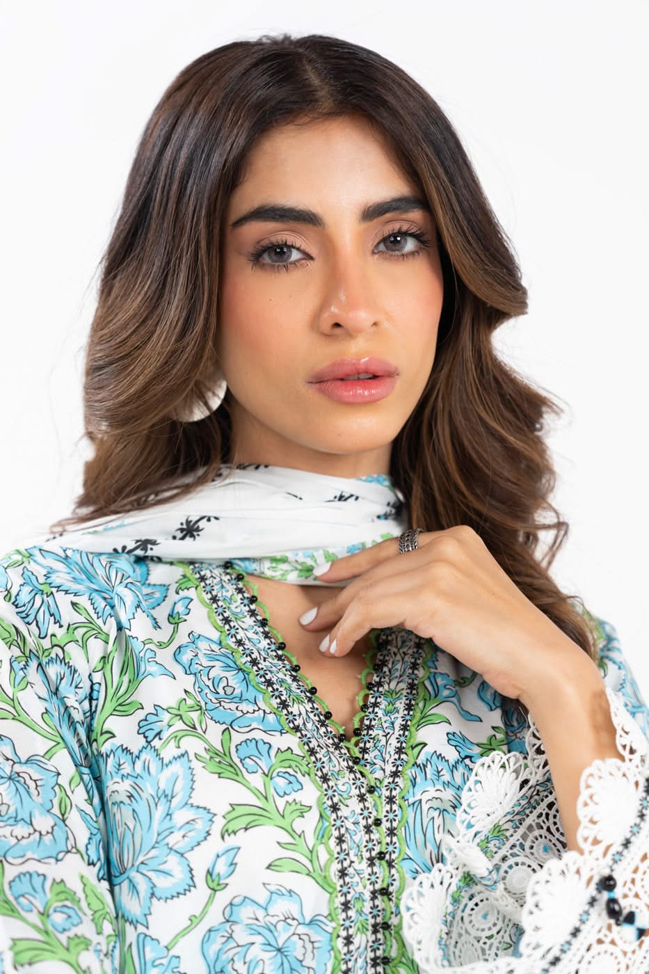 AL Karam S/S Lawn`25 SS#73.1 (White)