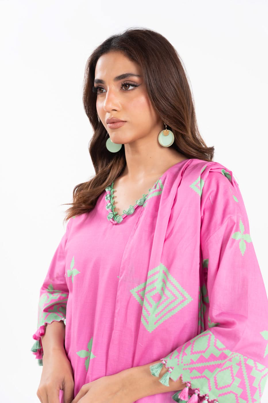AL Karam S/S Lawn`25 SS#9.1 (Pink)