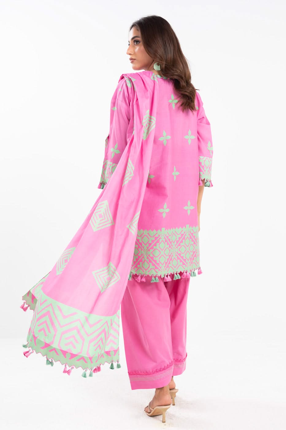 AL Karam S/S Lawn`25 SS#9.1 (Pink)