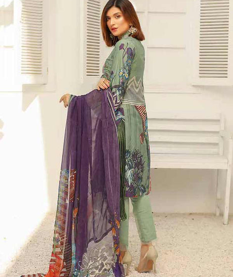 SS Rangoli Emb Lawn`21 D#02 (Vol-1)