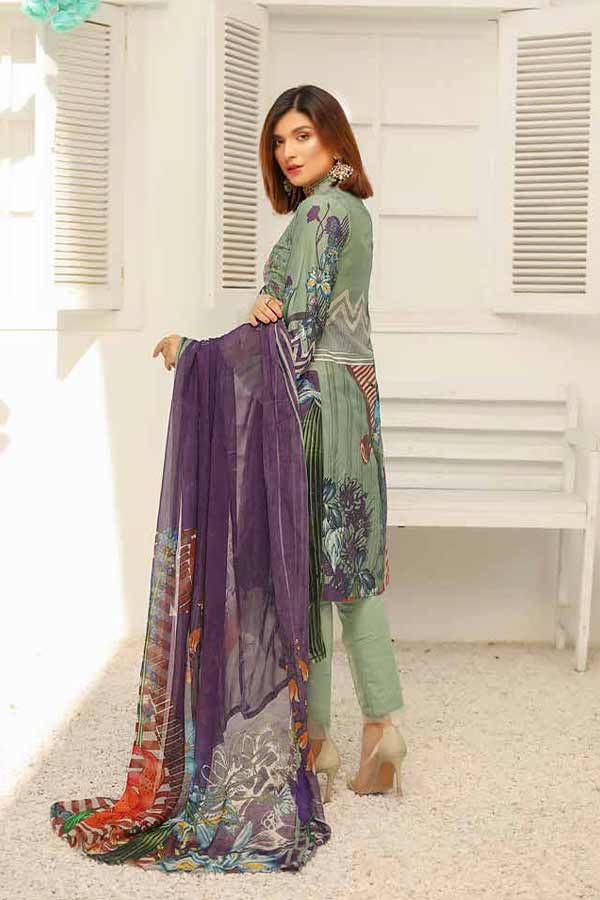 SS Rangoli Emb Lawn`21 D#02 (Vol-1)