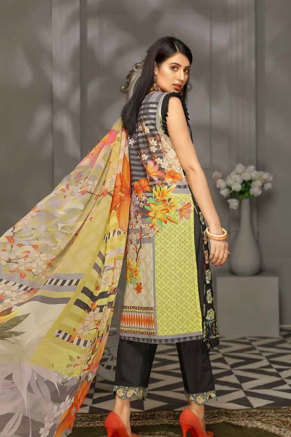 SS Rangoli Emb Lawn`21 D#01 (Vol-2)