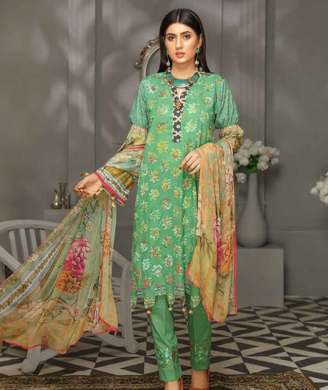 SS Rangoli Emb Lawn`21 D#03 (Vol-2)