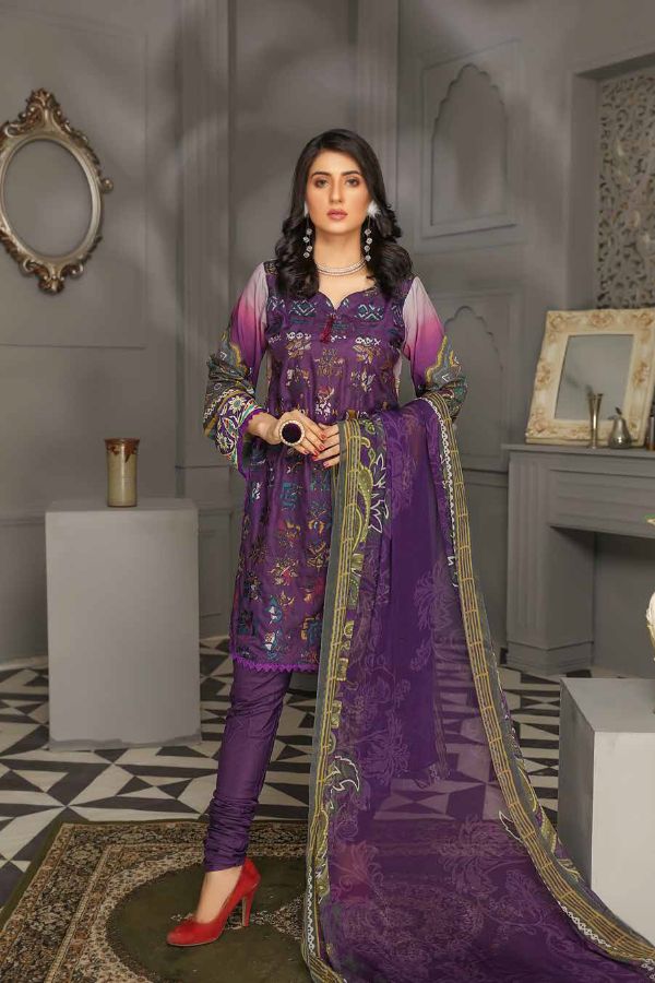 SS Rangoli Emb Lawn`21 D#09 (Vol-2)
