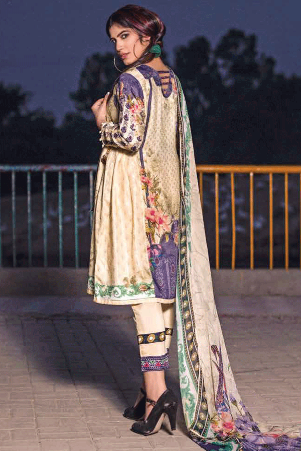 Sanam Saeed Viscose C/Dupatta`20 D#12