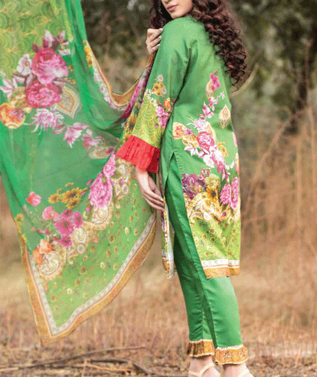 Sanam Saeed Viscose C/Dupatta`20 D#4