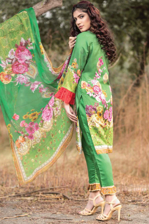 Sanam Saeed Viscose C/Dupatta`20 D#4