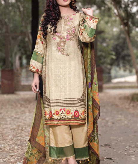 Sanam Saeed Viscose C/Dupatta`20 D#6