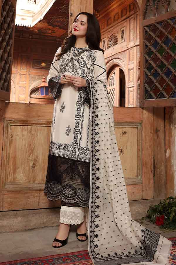 Sable. V Luxury Unstitched Lawn`22 SL#01