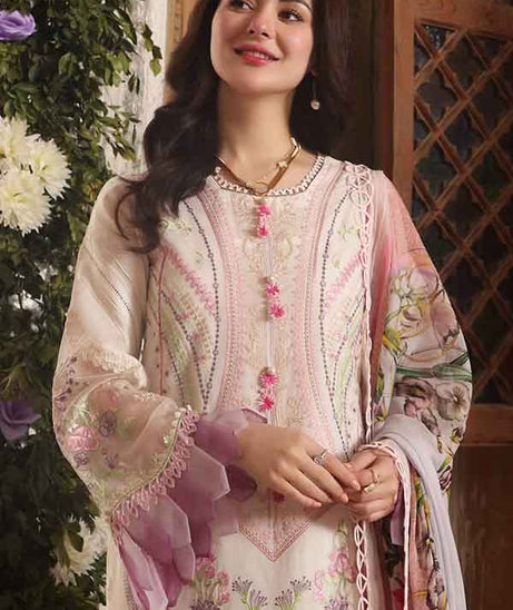 Sable. V Luxury Unstitched Lawn`22 SL#10