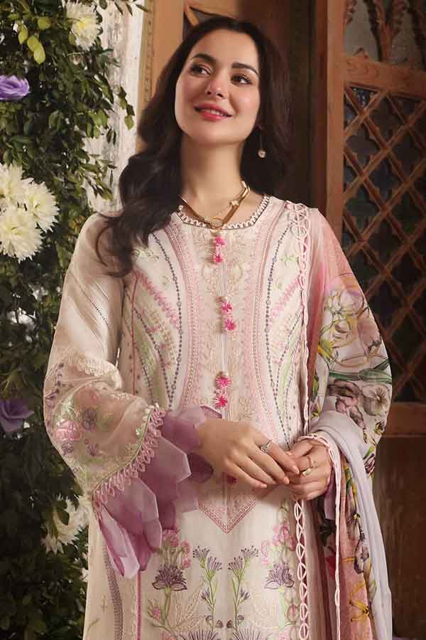 Sable. V Luxury Unstitched Lawn`22 SL#10