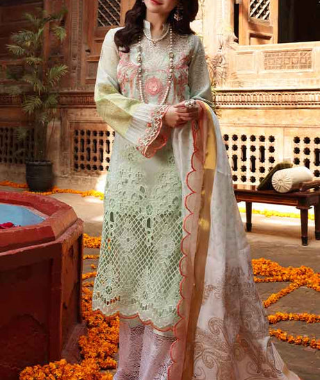 Sable. V Luxury Unstitched Lawn`22 SL#02