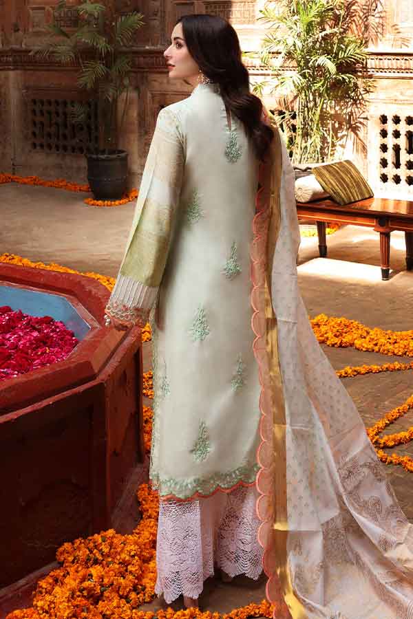 Sable. V Luxury Unstitched Lawn`22 SL#02