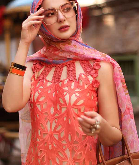 Sable. V Luxury Unstitched Lawn`22 SL#04