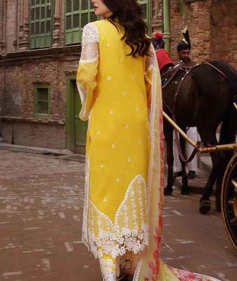 Sable. V Luxury Unstitched Lawn`22 SL#06