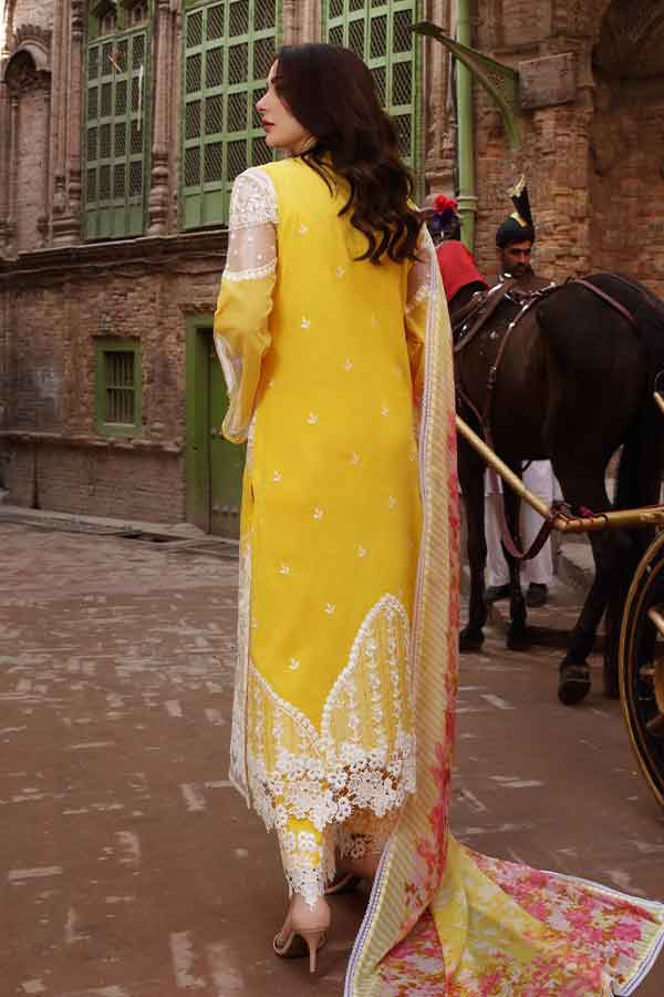 Sable. V Luxury Unstitched Lawn`22 SL#06