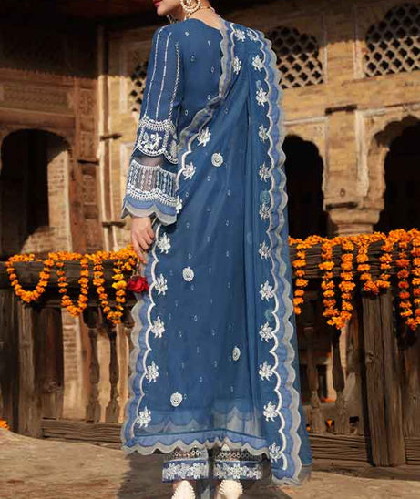 Sable. V Luxury Unstitched Lawn`22 SL#07